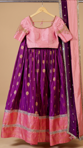 [DP318] DP318 - Ready to Wear Half Half Sarees
